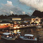 Early morning at the dock