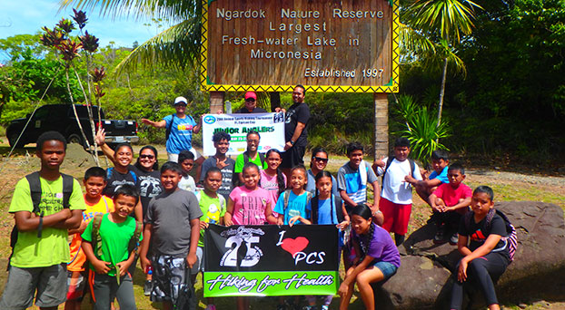 Junior Anglers at Ngardok